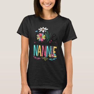 I Love Being Called Nannie Sunflower T-Shirt