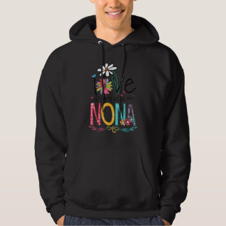 I Love Being Called Nonna Sunflower Hoodie