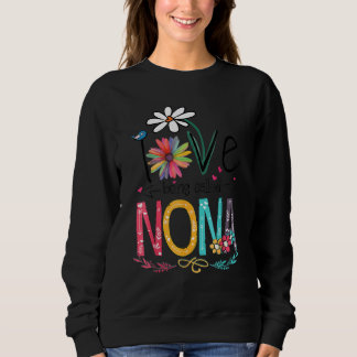 I Love Being Called Nonna Sunflower Sweatshirt