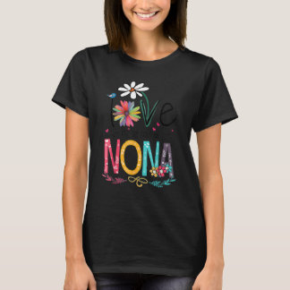 I Love Being Called Nonna Sunflower T-Shirt