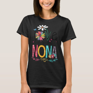 I Love Being Called Nonna Sunflower T-Shirt