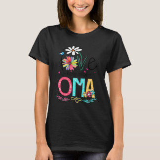 I Love Being Called Oma Sunflower T-Shirt