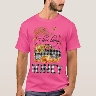 I love being HONEYLovely Truck Autumn  T-Shirt
