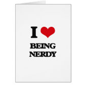 I Love Being Nerdy (Front)