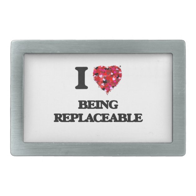 replaceable belt buckle