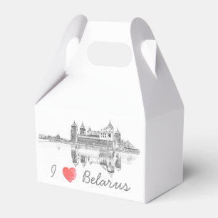 I Love Belarus Mir Castle Architecture Мирский Favor Boxes