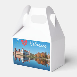 I Love Belarus Mir Castle Architecture Мирский Favor Boxes