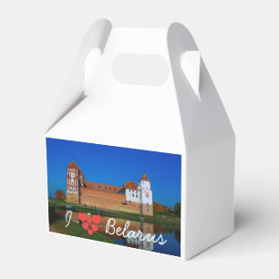 I Love Belarus Mir Castle Architecture Мирский Favor Boxes