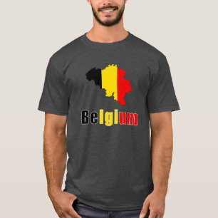 I love Belgium - Belgium Flag T-Shirt