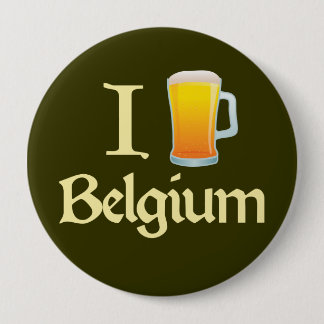 I Love Belgium Button