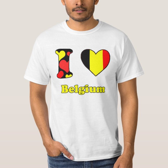 I love Belgium T-Shirt (Front)