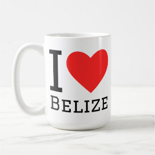 I love belize coffee mug