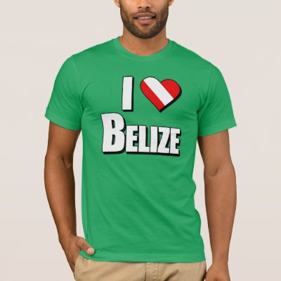 I Love Belize Diving T-Shirt