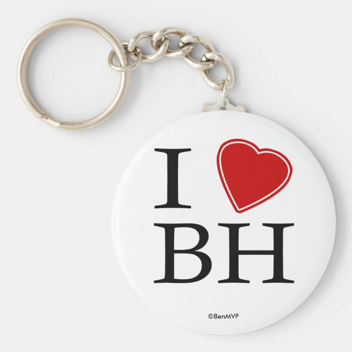 I Love Belo Horizonte Keychain