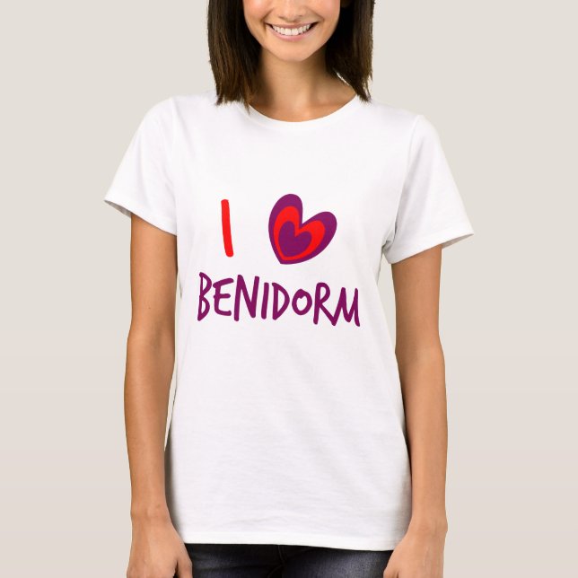 I love Benidorm T-Shirt (Front)