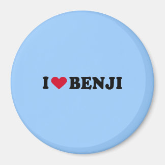I LOVE BENJI MAGNET