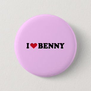I LOVE BENNY BUTTON