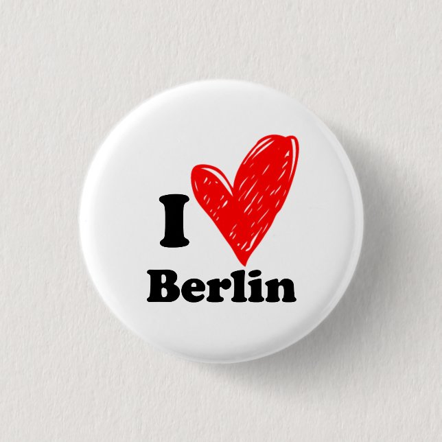 I love Berlin Button (Front)