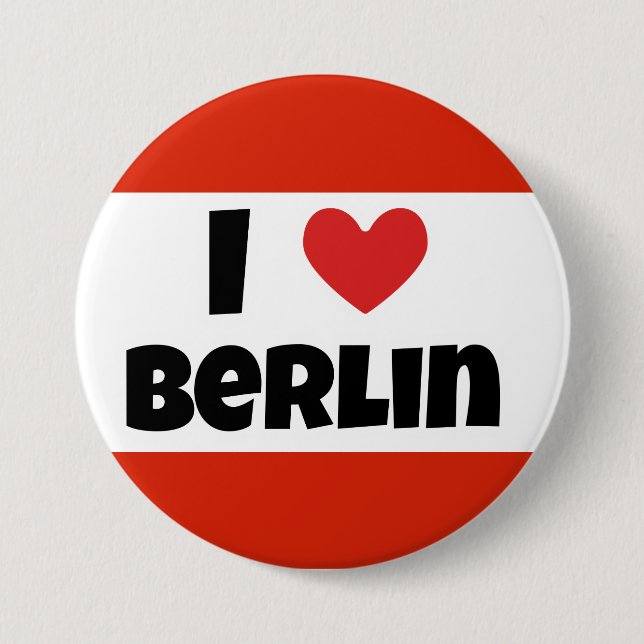 I love Berlin Button (Front)