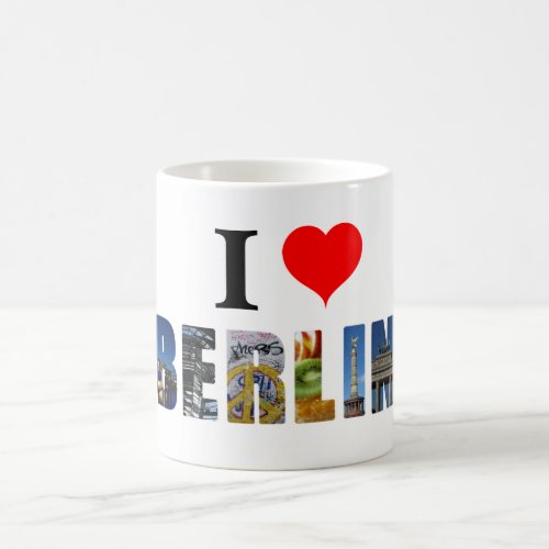 I Love Berlin Germany Travel City Photo Coffee Mug
