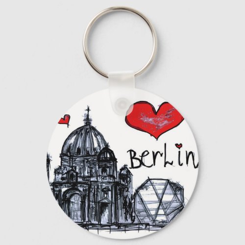 I love Berlin Keychain