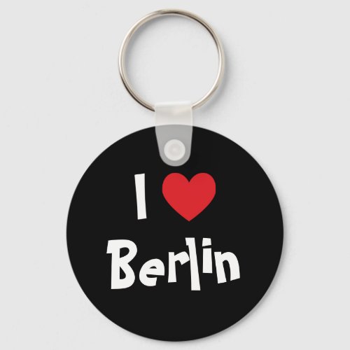 I Love Berlin Keychain