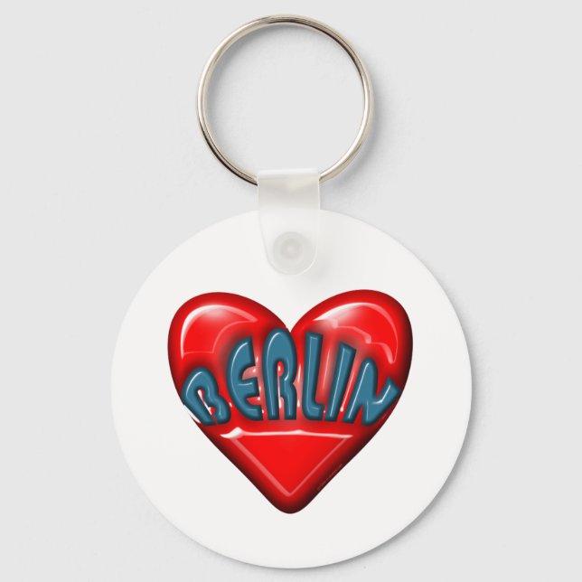 I Love Berlin Keychain (Front)