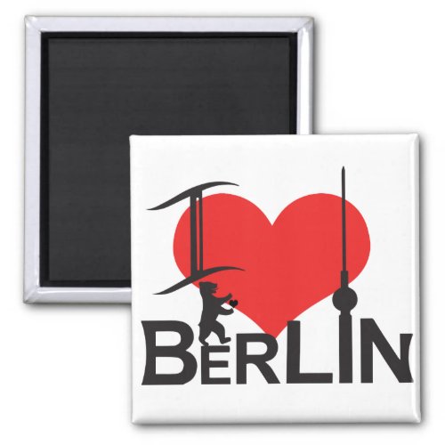 I Love Berlin Magnet