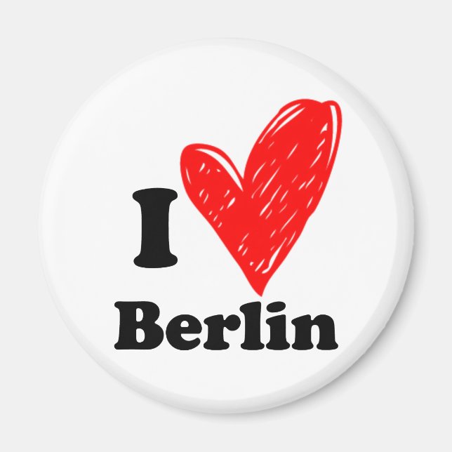 I love Berlin Magnet (Front)