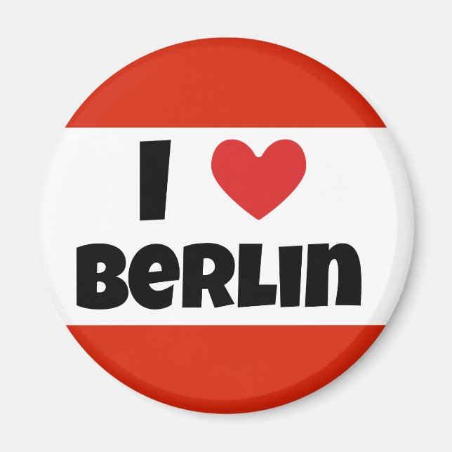 I love Berlin Magnet (Front)