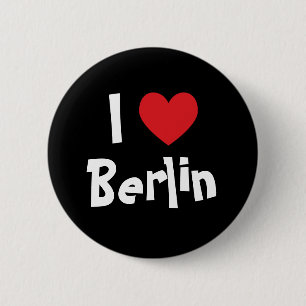 I Love Berlin Pinback Button