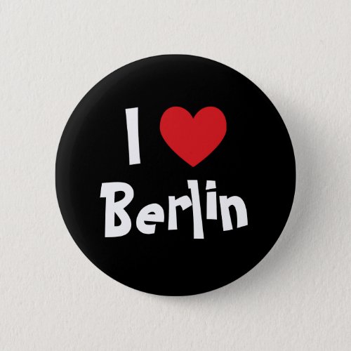 I Love Berlin Pinback Button