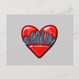 I Love Berlin Postcard