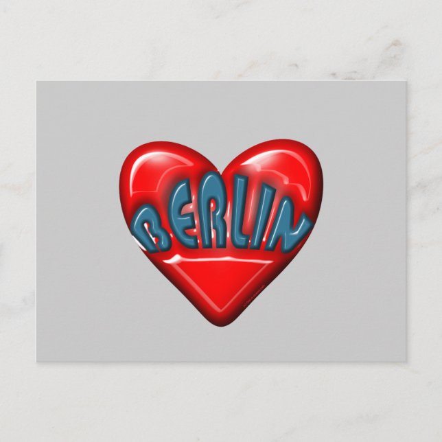 I Love Berlin Postcard (Front)