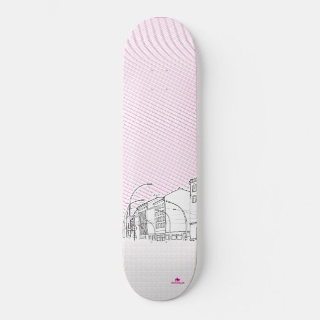 I Love Berlin Skateboard Deck (Front)
