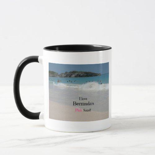 I love Bermudas Pink Sand Mug