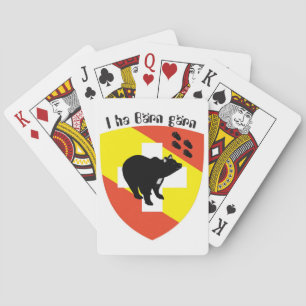 I love Bern playing cards