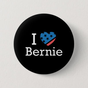 I Love Bernie Button