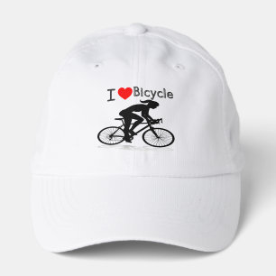 I Love Bicycle Performance Cap