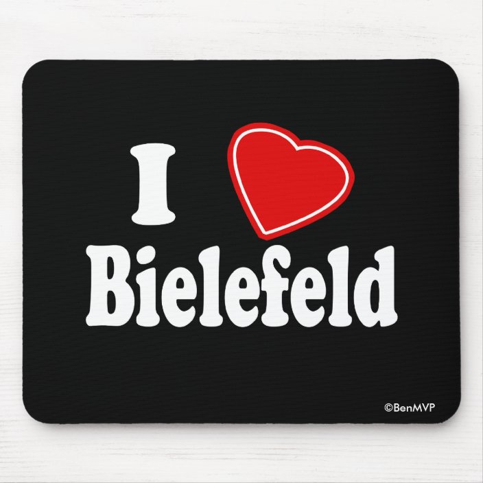 I Love Bielefeld Mousepad
