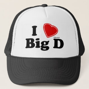 I Love Big D Trucker Hat