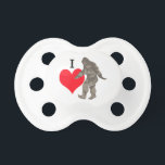 I LOVE BIGFOOT 1 PACIFIER<br><div class="desc">I love Bigfoot 2</div>
