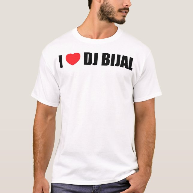 I Love Bijal T-Shirt (Front)