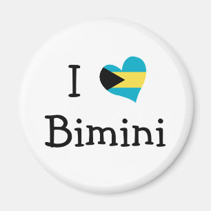 I Love Bimini Magnet
