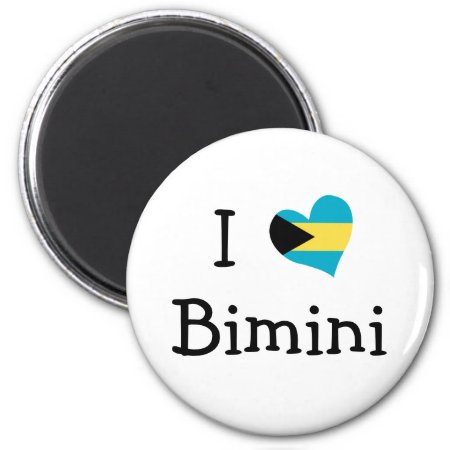 I Love Bimini Magnet
