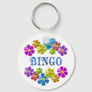 I Love Bingo Keychain