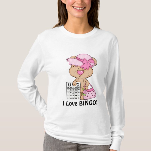 I Love Bingo Nano Long Sleeve t-shirt (Front)