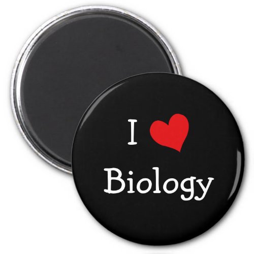 I Love Biology Magnet