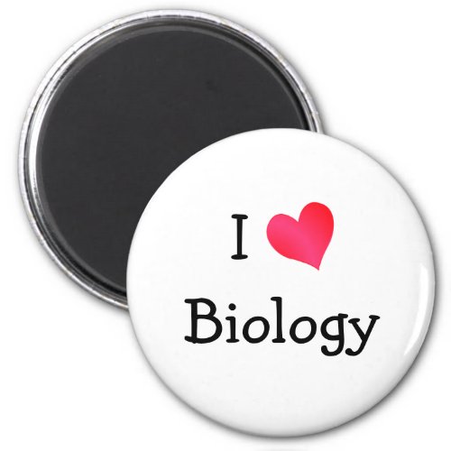 I Love Biology Magnet