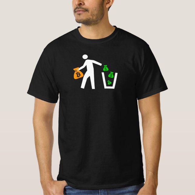 I Love Bitcoin T-Shirt (Front)